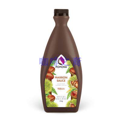 包邮 韩国进口波莫娜POMONA栗子沙司 栗子酱 栗子拿铁 量大优惠