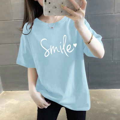 黑白图案T恤女短袖纯棉2019夏季新款 韩版修身网纱拼接上衣打底衫|ruв категории Женская одежда, футболка - от Buy2taobao.com для оказания профессиональной услуги покупки агента Taobao