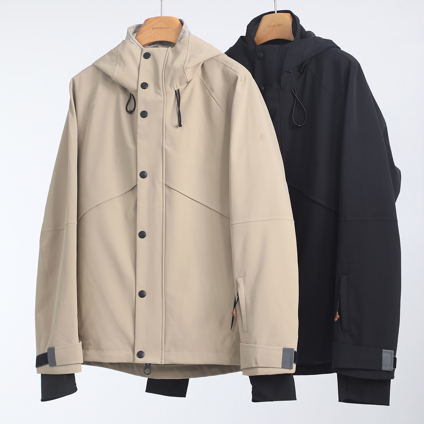 LP三合一连帽外套可拆卸两件套男