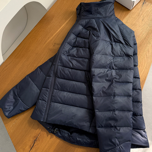 口碑渠道！男士Cerium排骨羽绒服轻量化立领户外运动保暖夹克外套