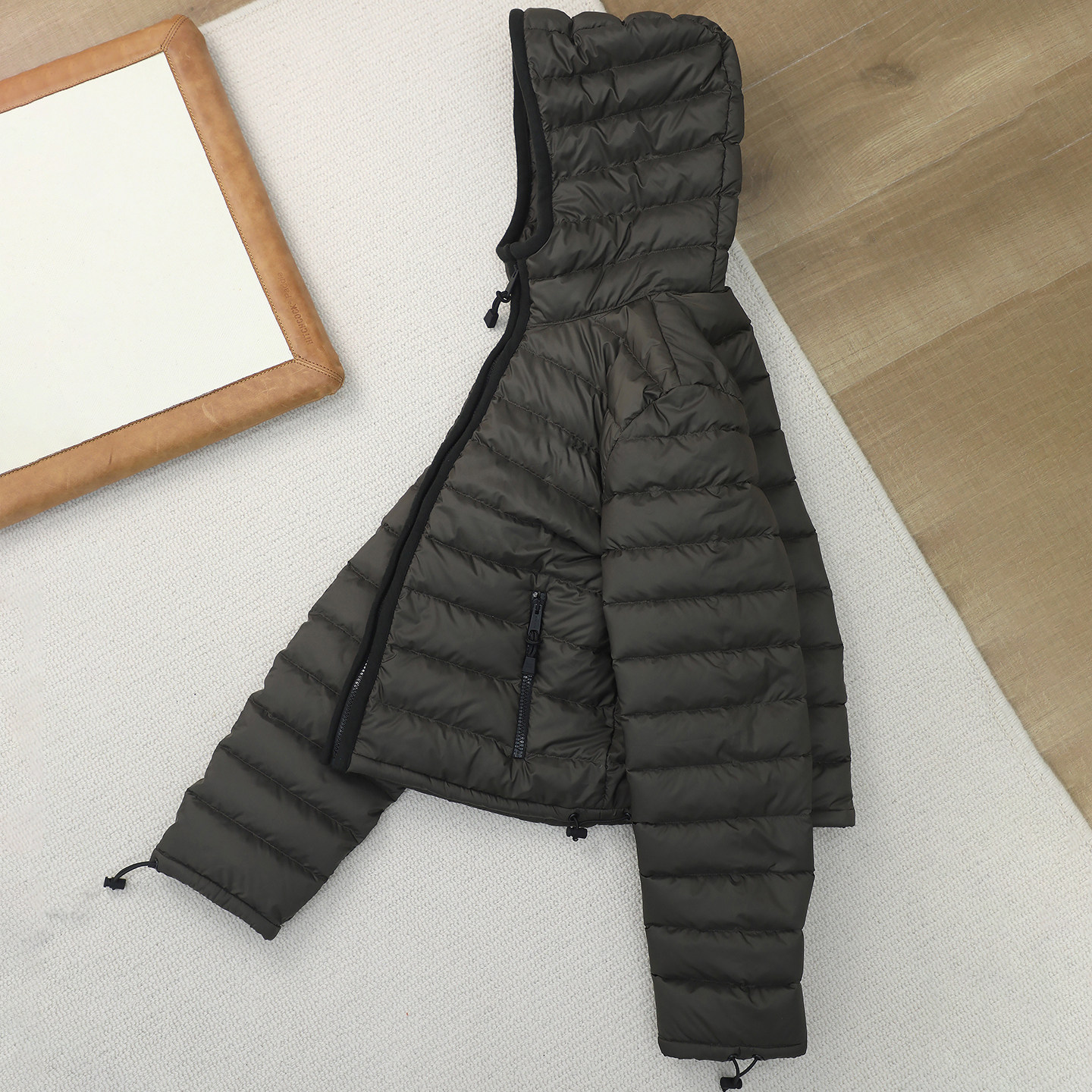 日本东丽面料~复古M1U Ponge短款连帽排骨羽绒服保暖白鹅绒外套女,女装/女士精品,羽绒服,淘宝优惠券,粉丝福利购,淘宝优惠卷