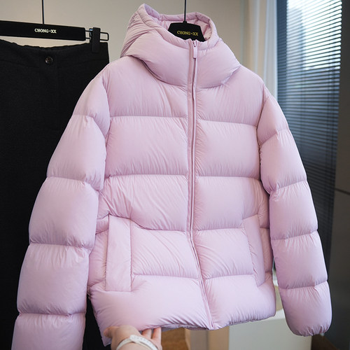 虫小小90白鹅绒加厚泡芙羽绒服