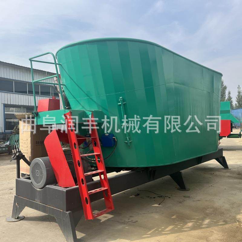 农机补贴养殖场搅拌机操作简单牧场拌料机全天定量牛羊混合机