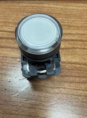 施耐德电气带灯自复位按钮，白色款，型号ZB5AW0B-议价；