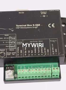 S-G05 HNP MIKROSYSTEME 终端盒 S-G-议价；