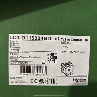 接触器 LC1D115004BD   ，捷-议价