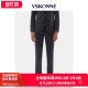 VSKONNE威斯康尼男套西裤 意大利VBC面料深灰色格子100%羊毛西
