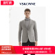 VSKONNE威斯康尼商场同款 便服单西男 休闲小西服灰色羊毛商务时尚
