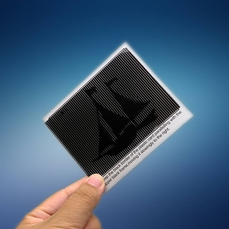 魔幻动动卡科教视觉暂留现象动态趣味益智实验光栅动画小制作