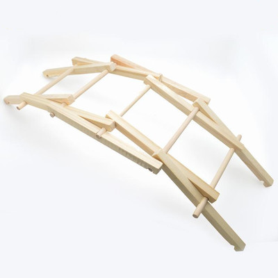 学生DIY科技小制作发明手工科学小实验桥梁模型拼装倍力桥