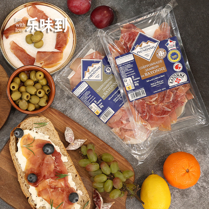 法国进口巴约讷火腿切片80g