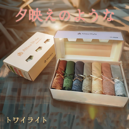 Alina Style 7条装星期裤系列润肌裤中腰无痕女士内裤盒装