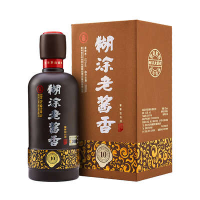 百年糊涂老酱香500ml高粱白酒