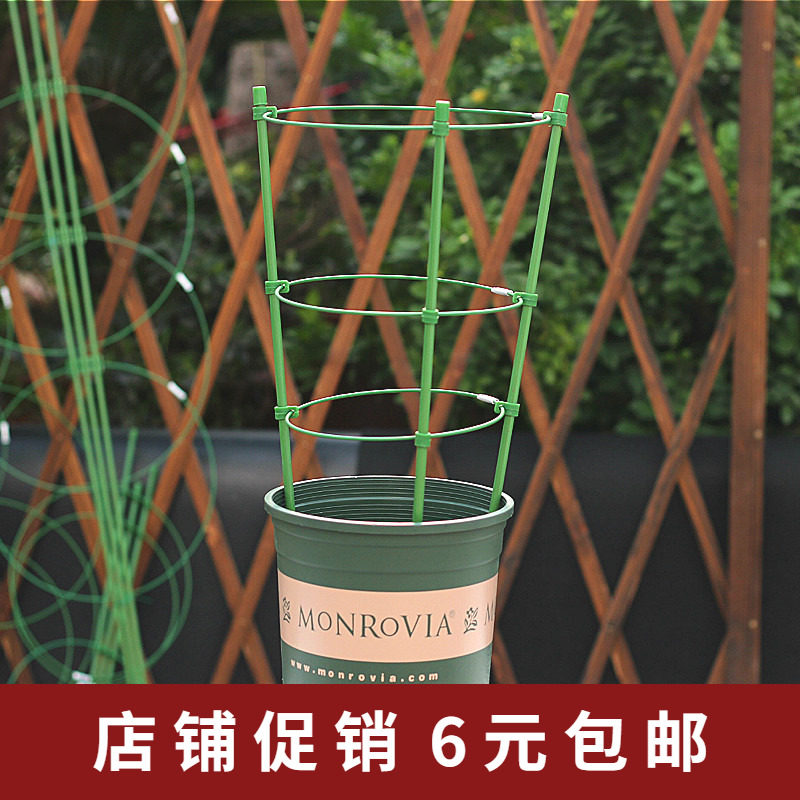 爬藤支架 铁线莲爬藤架 包塑铁环攀爬花架 爬藤植物花支柱,鲜花速递/花卉仿真/绿植园艺,花架,淘宝优惠券,粉丝福利购,淘宝优惠卷