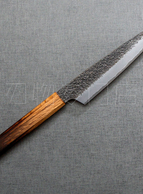 日本进口堺孝行焰红莲小刀/土井逸夫青纸钢二号/手工锻打厨刀