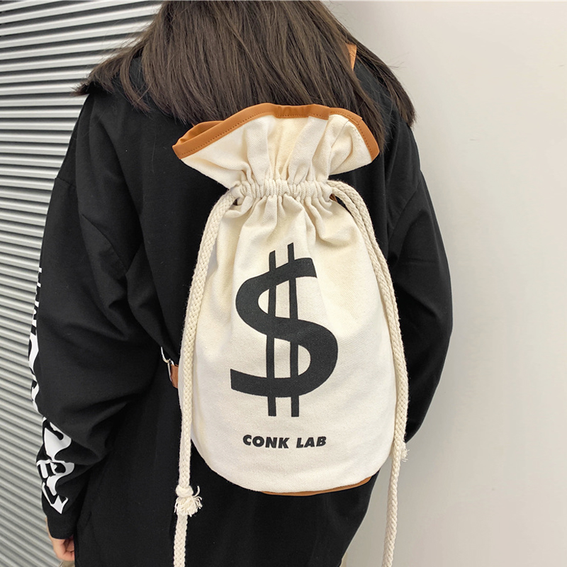 斜挎包男女稀奇古怪小众双肩包