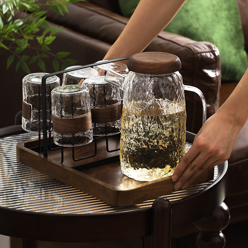 玻璃高级感耐高温冷水壶