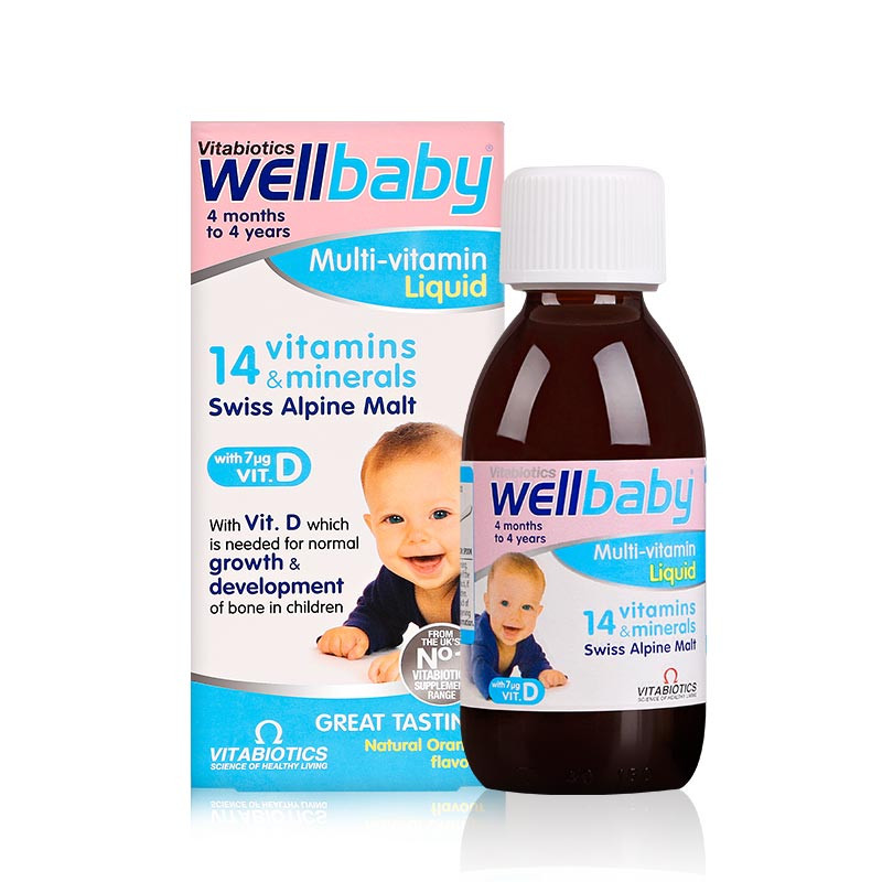 复合维生素锌薇塔贝尔婴幼儿进口