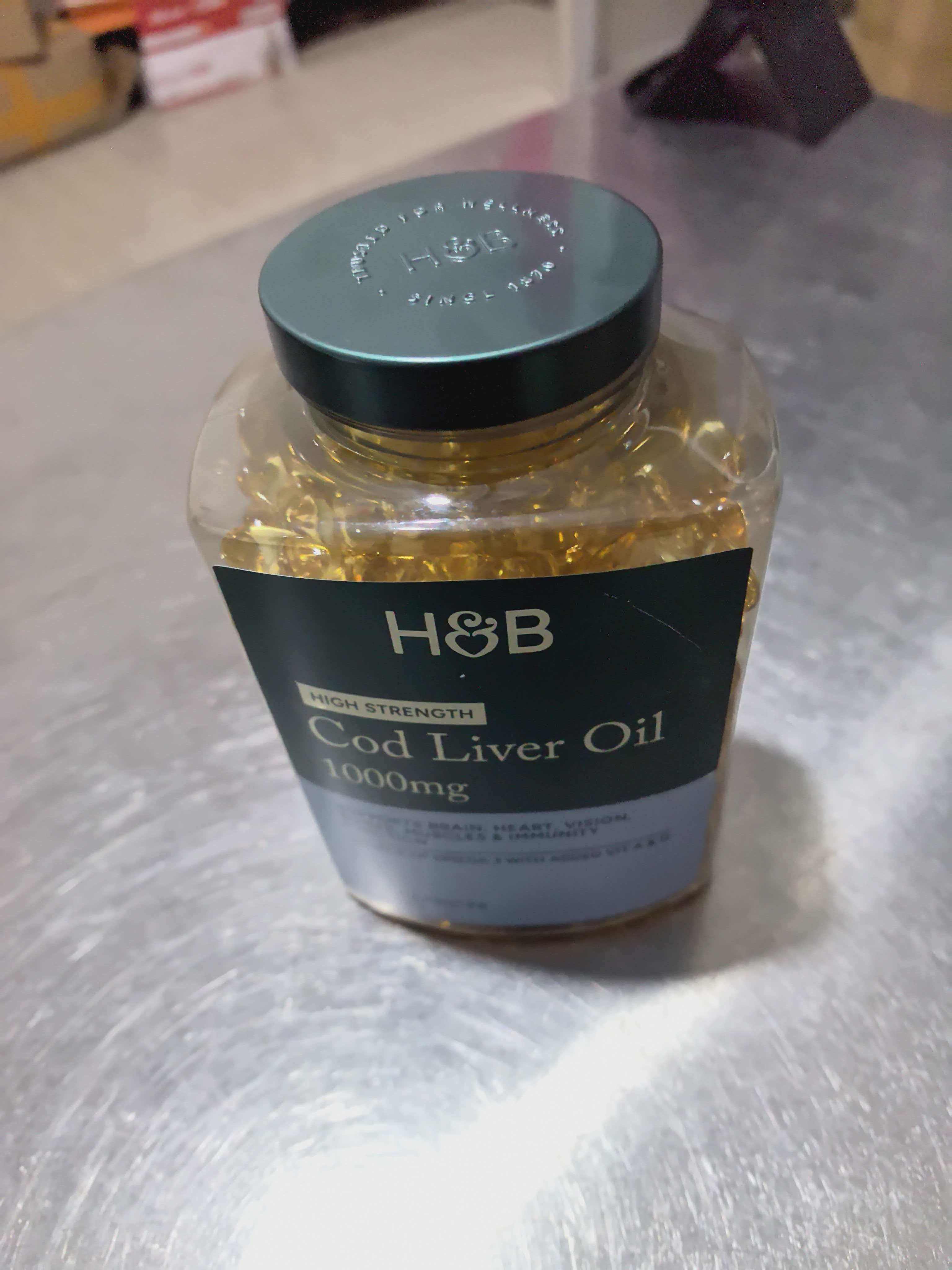 现货 买10包邮 英国HB荷柏瑞cod liver oil深海鱼油鳕鱼肝油DHA