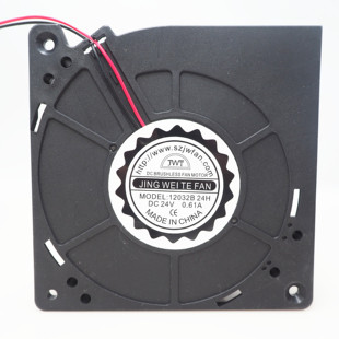 24V 全新JWT 12032B24H 12CM厘米 0.61A涡轮鼓风机12V 12032风扇