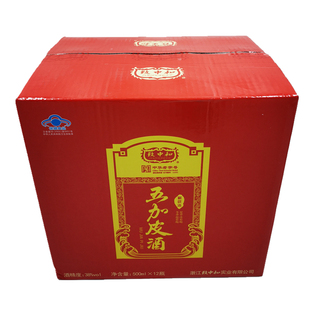黄酒 致中和五加皮酒 新饮法 38度 500ml12瓶 致中和酒38度