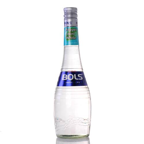 好价！荷兰原装进口【BOLS】波士白薄荷力娇酒700ml 15度 洋