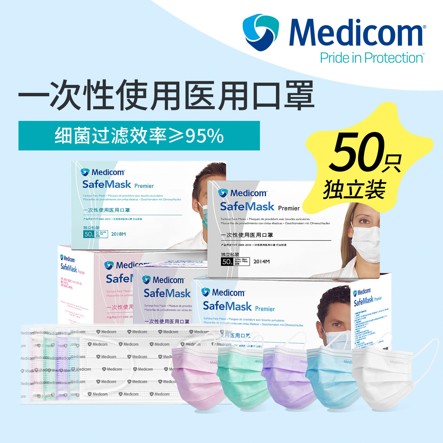 麦迪康爆款医用口罩官方正品图片
