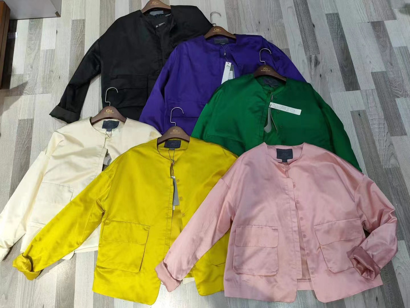 轻奢原创设计师款桑蚕丝新中式国风高级感时尚织锦缎真丝小外套