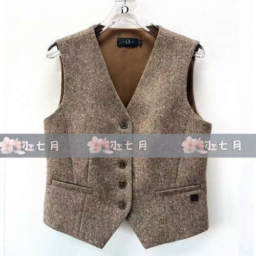 发ID女装国内代购专柜正品67227005原999【小七月】2026冬  马夹