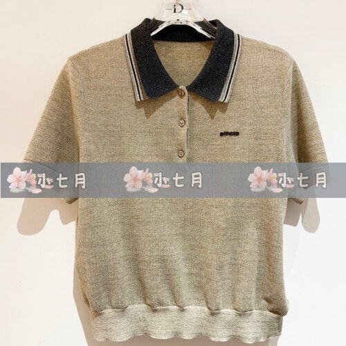 速发ID女装国内代购专柜正品63217042A原899【小七月2026夏针织衫
