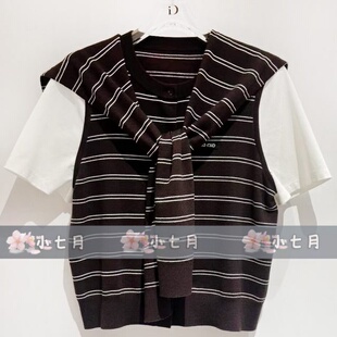 速发id女装国内代购专柜正品61216032原1099【小七月2026春针织衫