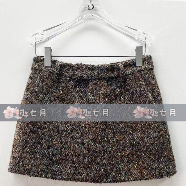 速发 id女装国内代购专柜正品57219043A原899【小七月】25冬 半裙