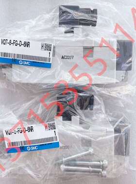 SMC原装电磁阀 VQ7-8-FG-D-9NR AC220V VQ7-8-FG-D-3NR?24VDC