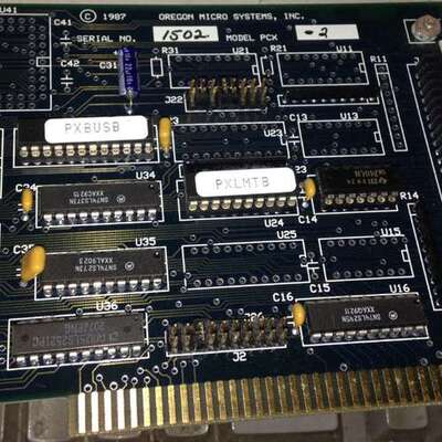 Oregon Micro Systems PCX-2 ISA Bus 微型步进控制器 拍前议价
