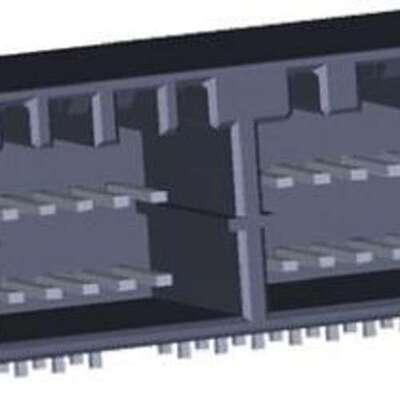 现货TE/175976-2针座/插针RCPT CAP 28P 2.50mm R/A TIN原装正品