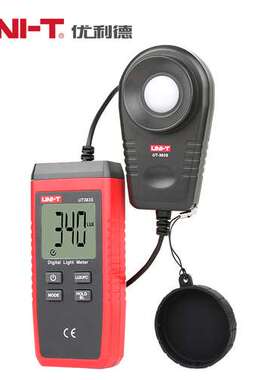 优利德UT383S照度计分体式高精度亮度计灯光亮度测试仪
