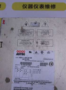 ASTEC电源VS3-L1-A2-A2-00(-613-CE)  73-190-6013CE维修议价