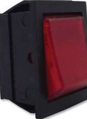 现货ARCOLECTRIC/C1353ALNAE船型开关 DPST 高涌流 红色原装正品