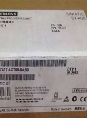 6ES7416-2XN05-0AB06ES7 416-2XN05-0AB0德国原装全新CPU416-2