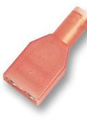 现货TE/泰科735278-1压接端子母 红色15.5-17AWG 0.250原装正品