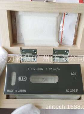 日本RSK气泡式水平仪542-1002 100 0.02 水平尺542-2002 200 0.02