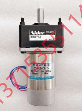 泽村SAWAMURA电机马达 SS40E4-H3F-25 DC100V 8DG25F Nidec减速机