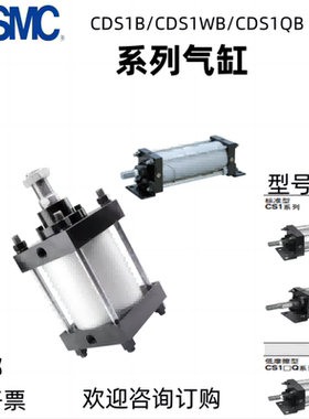 SMC拉杆型大口径气缸CDS1WBN125 140 160 180 200-XC4 L CDS1KBZ