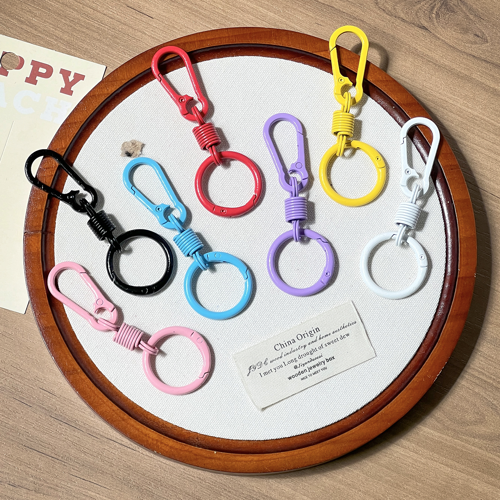 多功能钥匙扣DIY创意包包挂件女