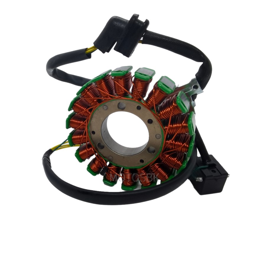 适用铃木摩托悍骏GR150磁电机线圈GA150定子发电线圈总成