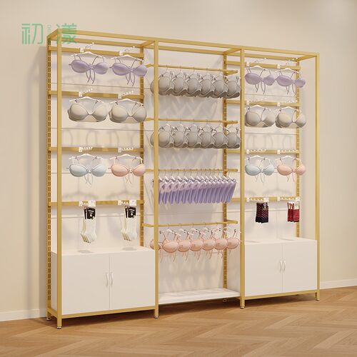 可选带背板内衣货架文胸陈列架子