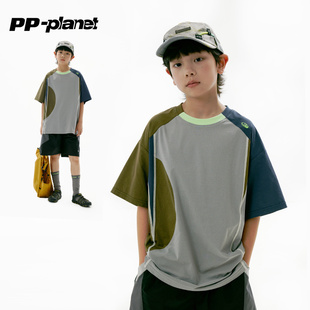 PP星球男童短袖T恤【UPF+A抗菌】夏凉感速干轻薄体恤上衣