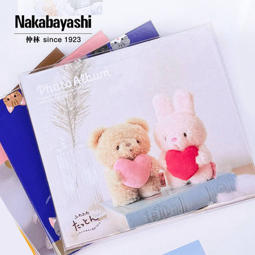 日本nakabayashi仲林相册600张6寸插页式相册本纪念册六寸相册孩子宝宝成长记录册相薄