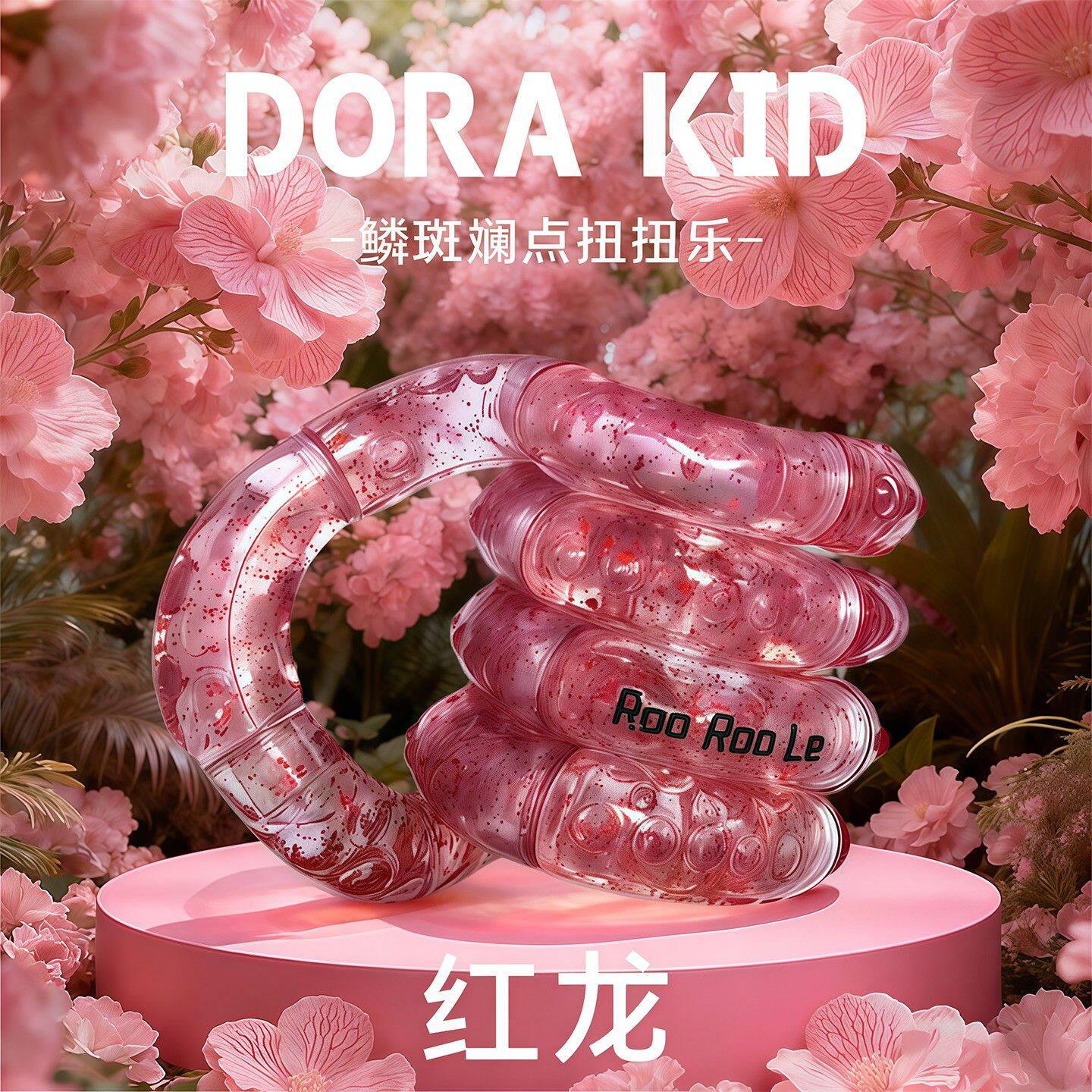 美国正版woko紫蝶扭扭乐温感变色