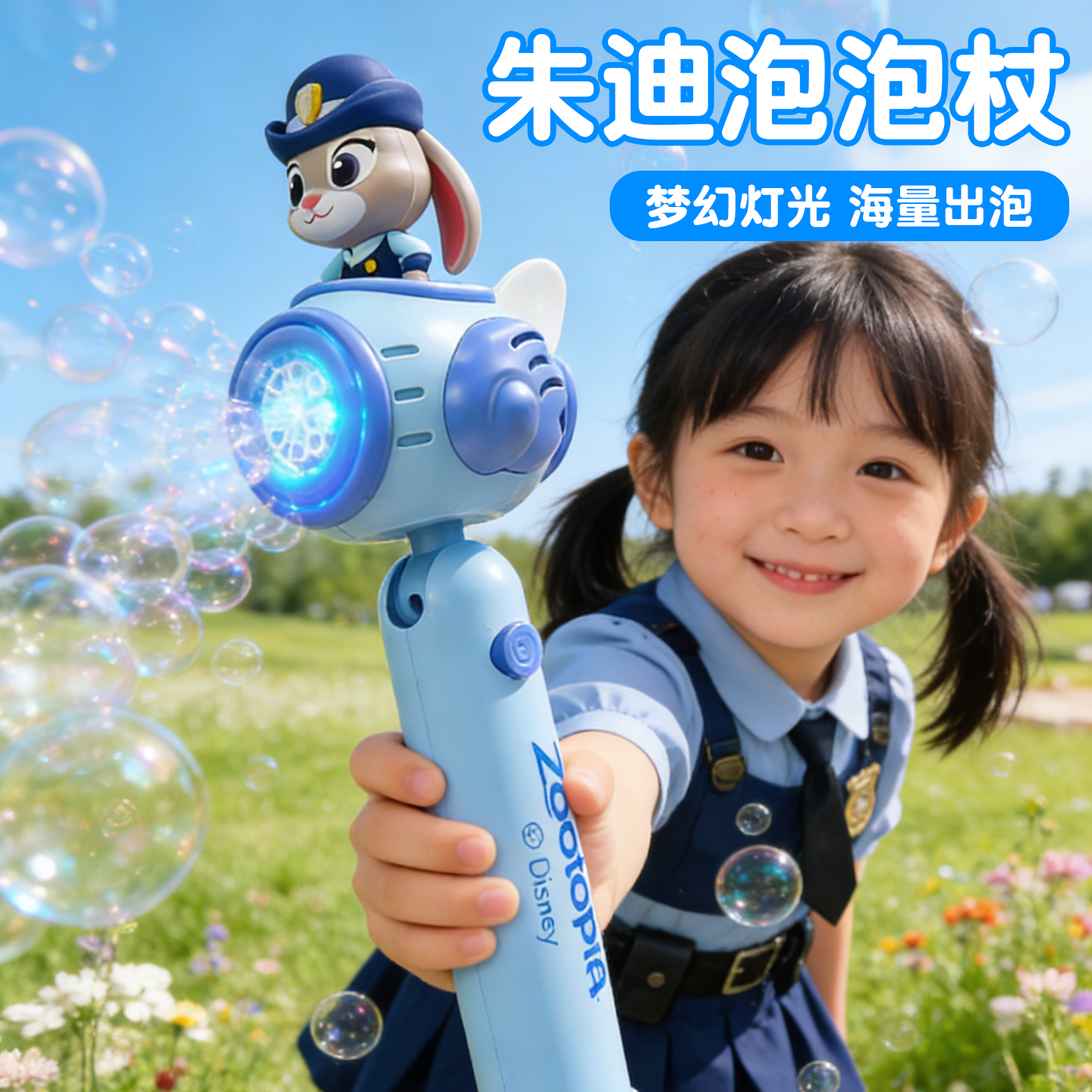 2026新款泡泡机疯狂动物城朱迪尼克女孩专用婴幼全自动手持泡泡枪,玩具/童车/益智/积木/模型,泡泡机/吹泡泡类玩具,淘宝优惠券,粉丝福利购,淘宝优惠卷
